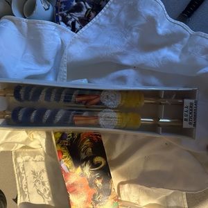 ARTESANIA TARREGA DECORATIVE BANDERILLA BULLFIGHTING DART SET OF 2 SPAIN